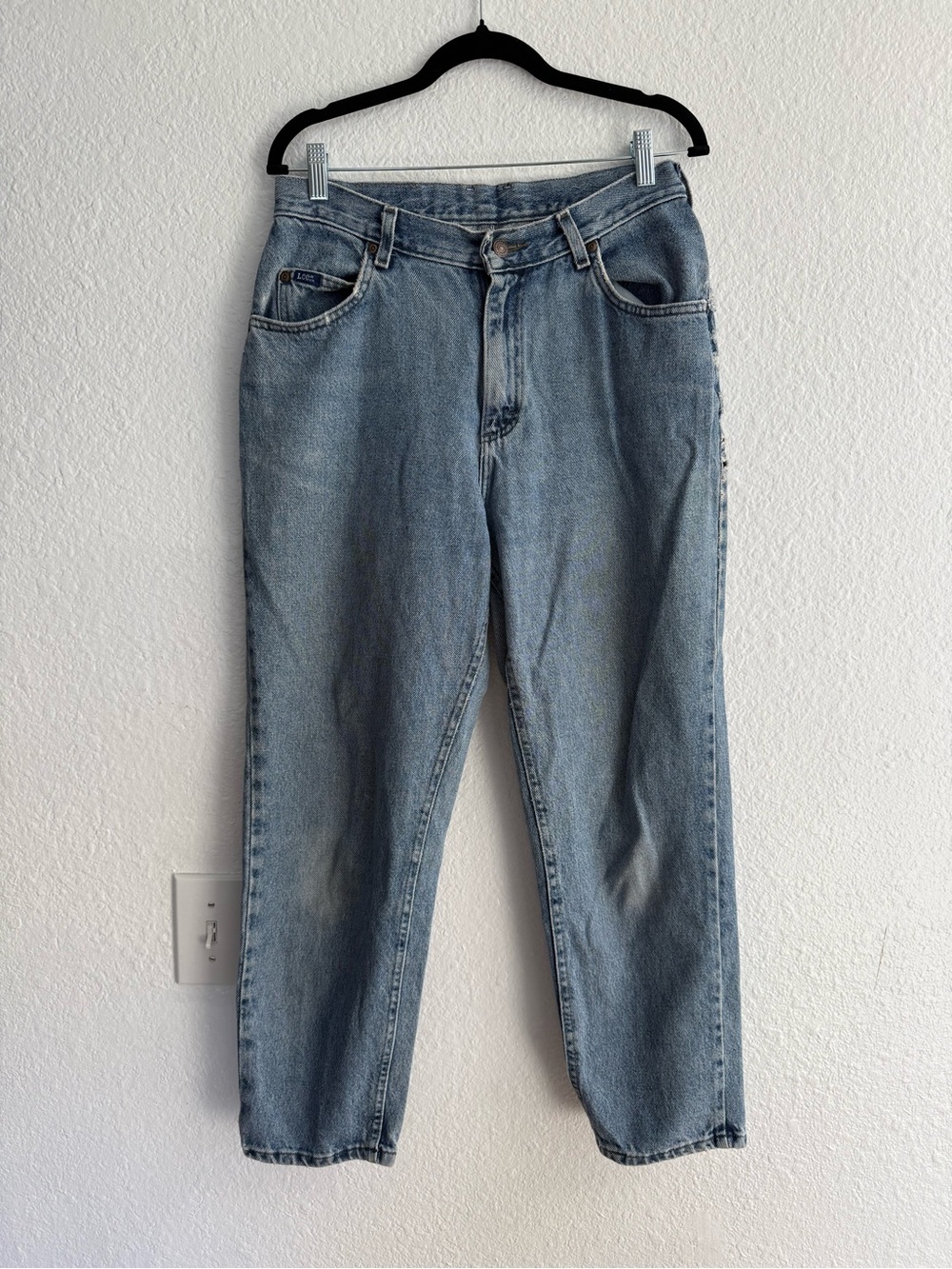 Vintage Lee Light Wash Blue Women’s High-Rise Jeans